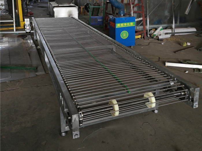 網帶輸送機的調試組裝方案及運行成果分析